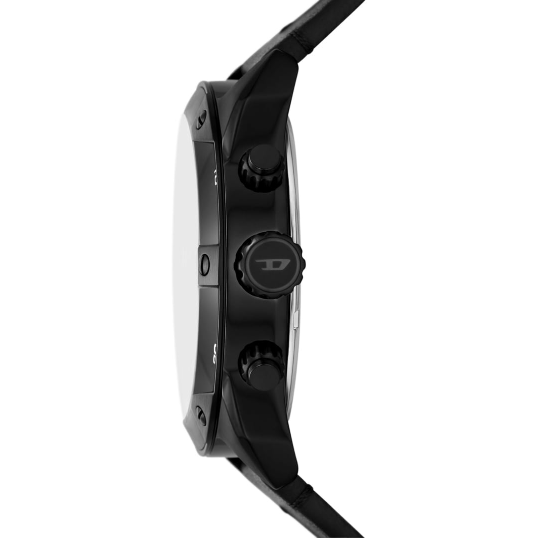 Diesel Spiked Chronograph Schwarz