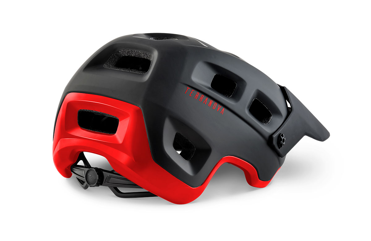 Met Terranova MIPS Trail MTB hjelm Sort / Rød