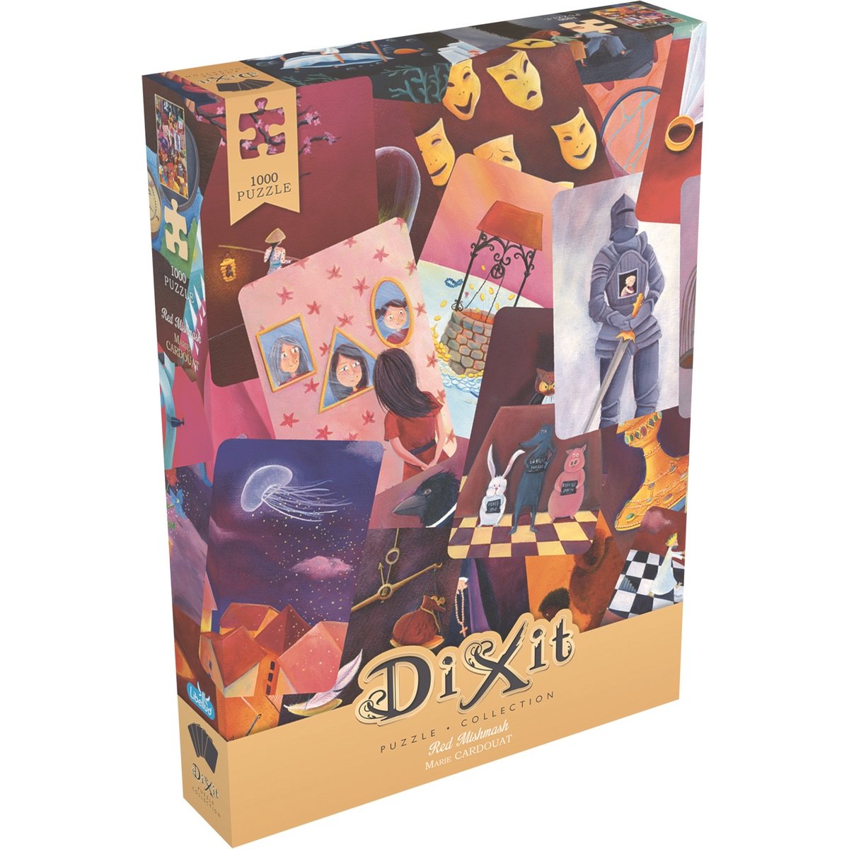 Puzzle Dixit 1000 pièces Red Mishmash
