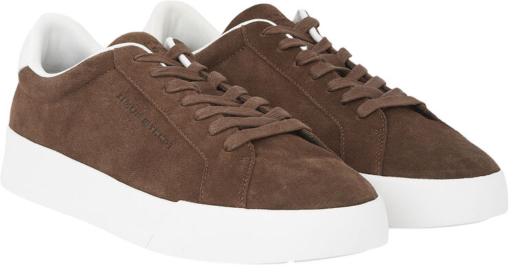 Tommy Hilfiger TH COURT BETTER SUEDE Legacy brown