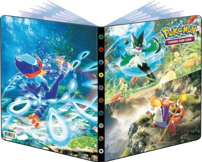 Pokémon Kort Mappe - 9 Lommer - Paldea Evolutions
