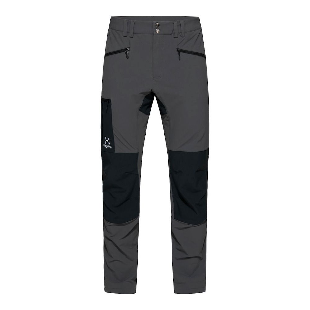 Haglöfs RUGGED SLIM - Pantalon Homme magnetite/true black