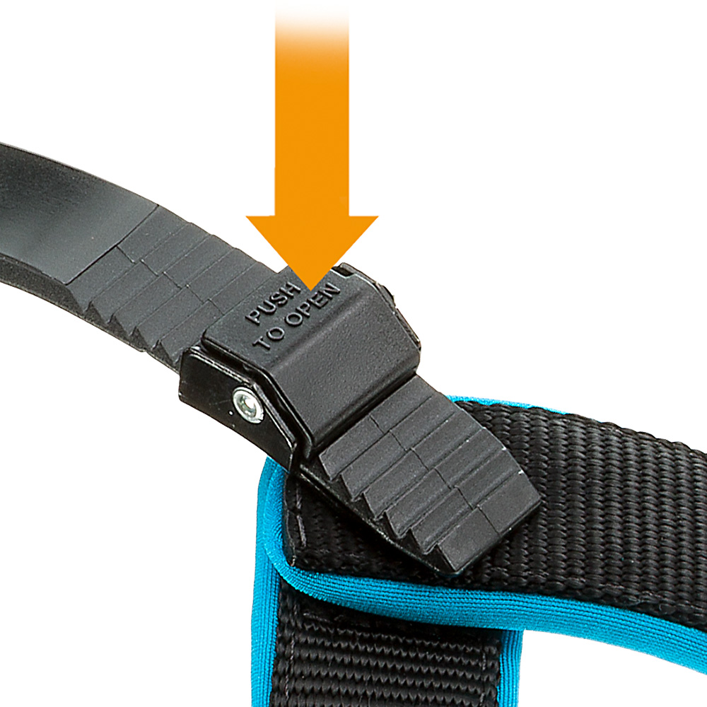 Ferplast harnais ergonomique pour chiens agila fluo 4, ajustement parfait, fermeture pratique avec lacet, rembourrage souple, a=b