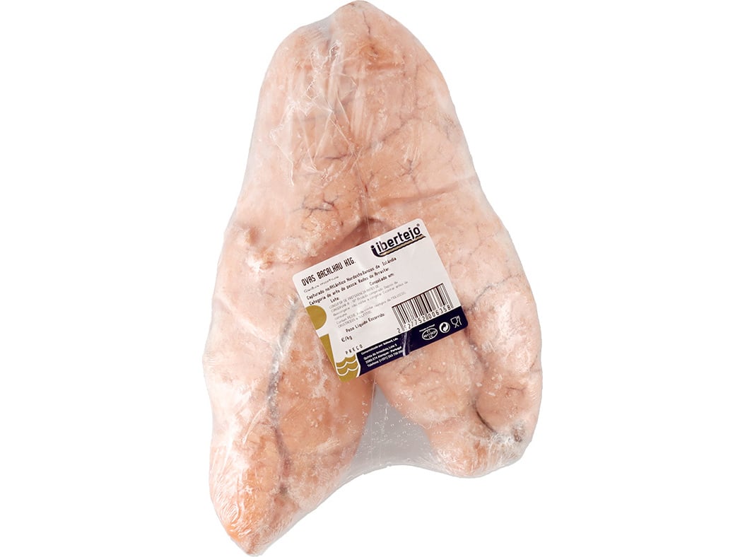 OVAS DE BACALHAU CONGELADAS HIGIENIZADAS KG
