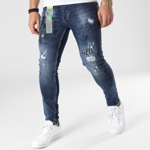 Jean Skinny 15939 Bleu Denim