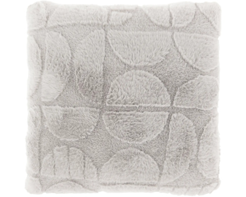 Decoratief kussen Milaan 45x45 cm kasteelgrijs