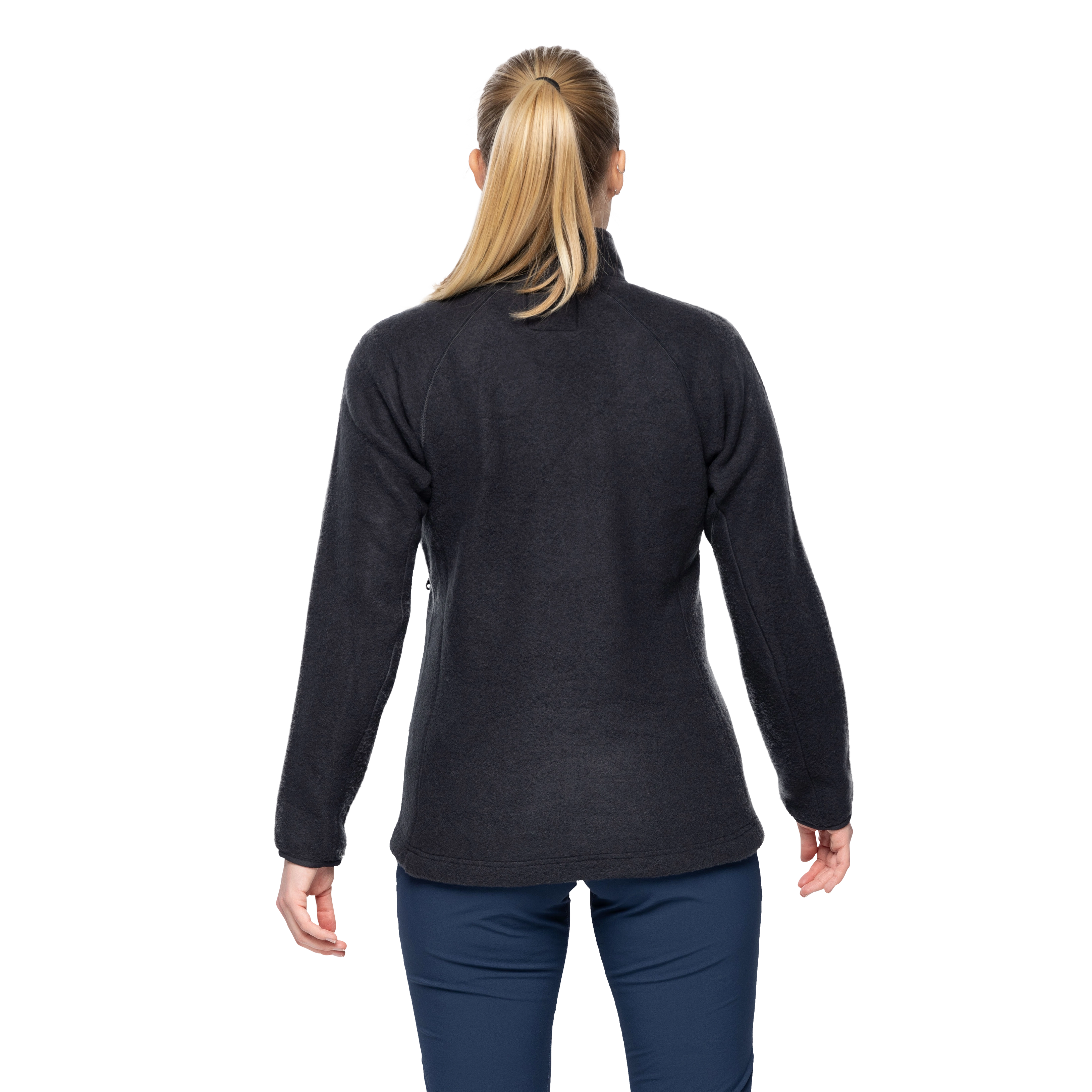 Rabot Merino Fleece Midlayer Jacket Women Dark Shadow Grey