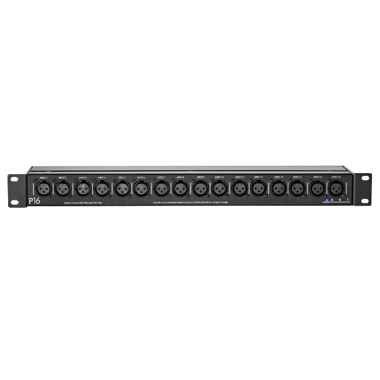 ART P16 XLR patch bay