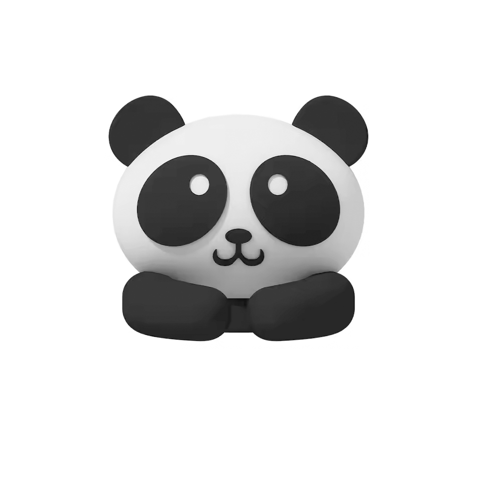 Selbstklebender Kabelhalter Vielzweck Kabelführung Organizer Clip - Panda