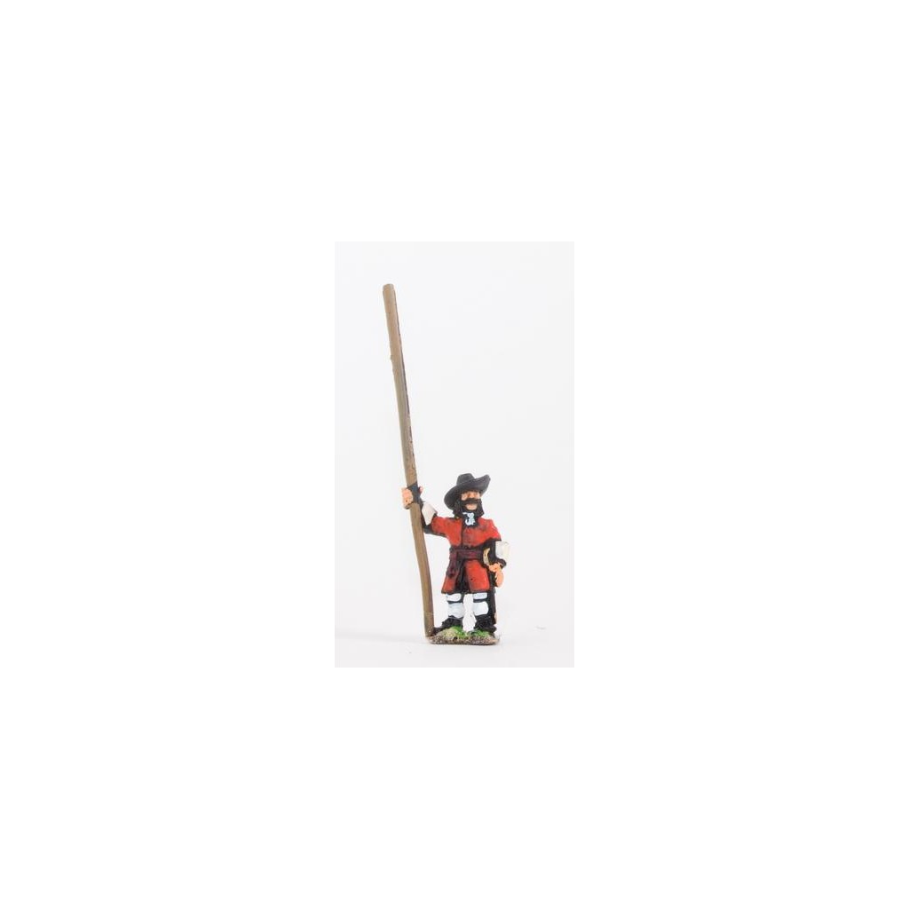 European Armies: Medium Pikeman in Hats with pike upright