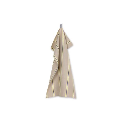 ferm LIVING Hale Viskestykke, Østers/Citron/Blå, 50x70 cm