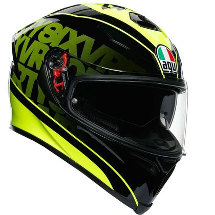 Casque AGV K-5 S - FAST 46 MAXVISION - Noir / Jaune