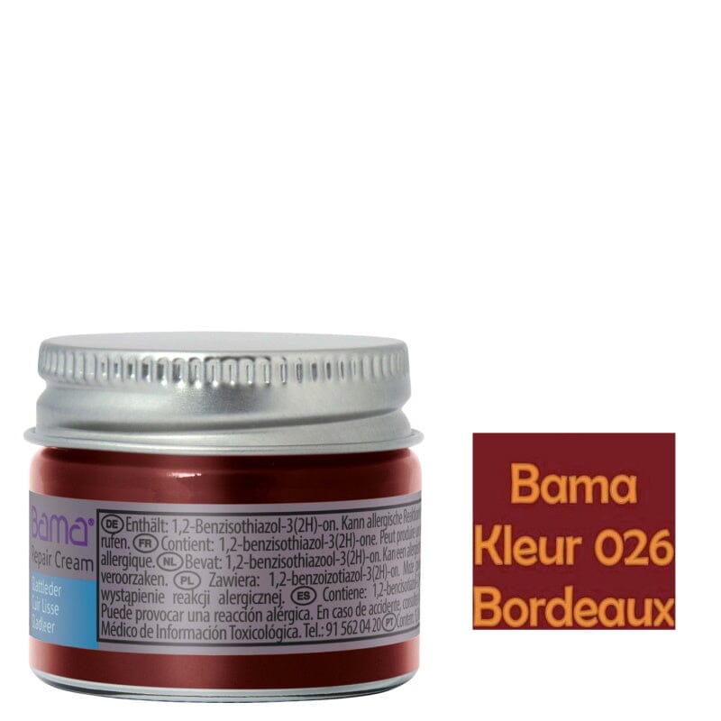 Bama Repair Creme Gladleer Bordeaux
