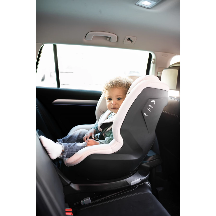 AXKID Kindersitz Spinkid i-Size Brick Melange