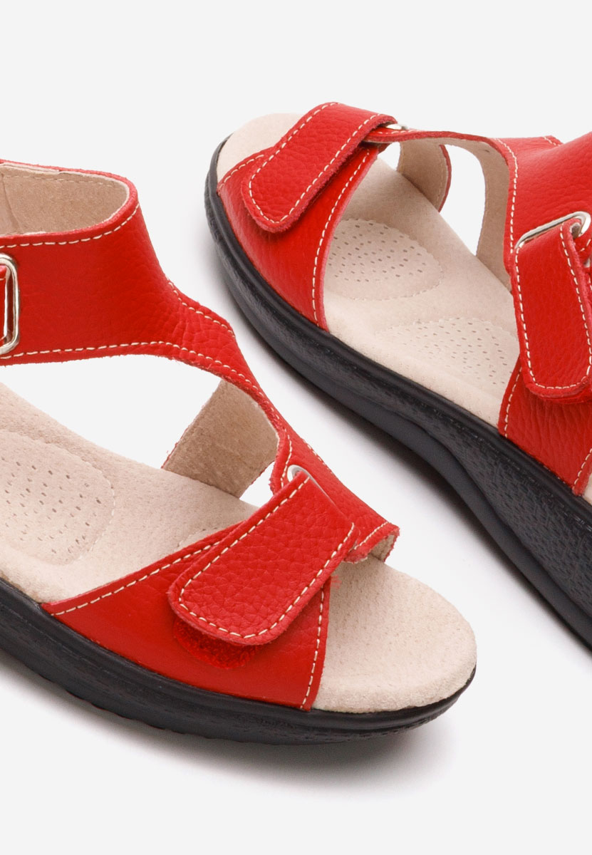 Sandales femme rouges Ricarda