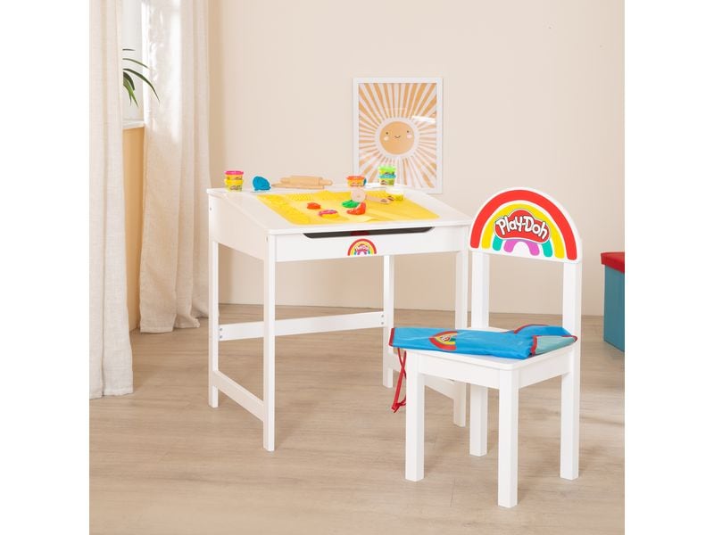 roba Kindertisch Play-Doh Schulpult mit Stuhl