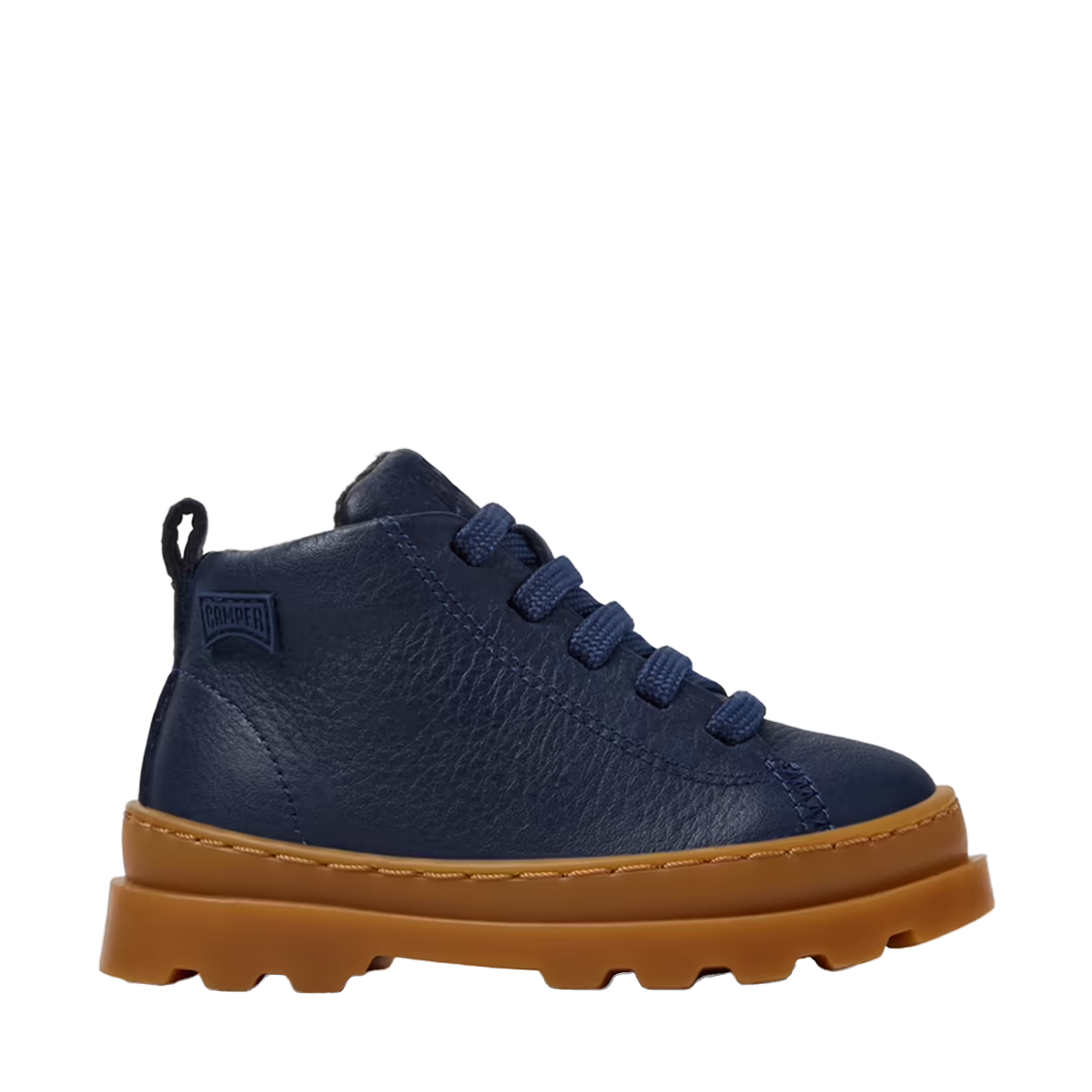BRUTUS - Bottines à lacets en cuir | Bleu