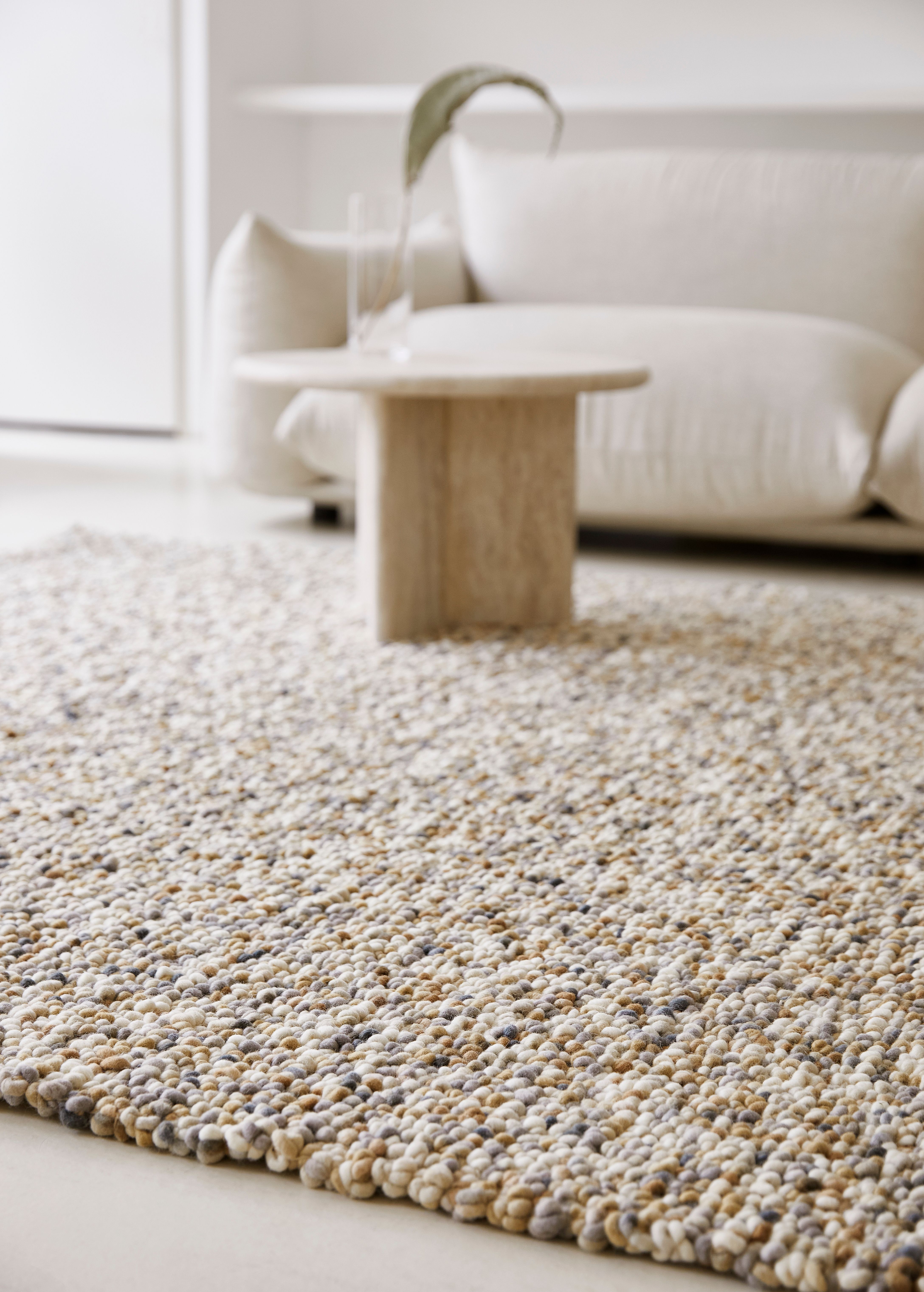 Vloerkleed Natural 129801 Pebble  | Brink & Campman