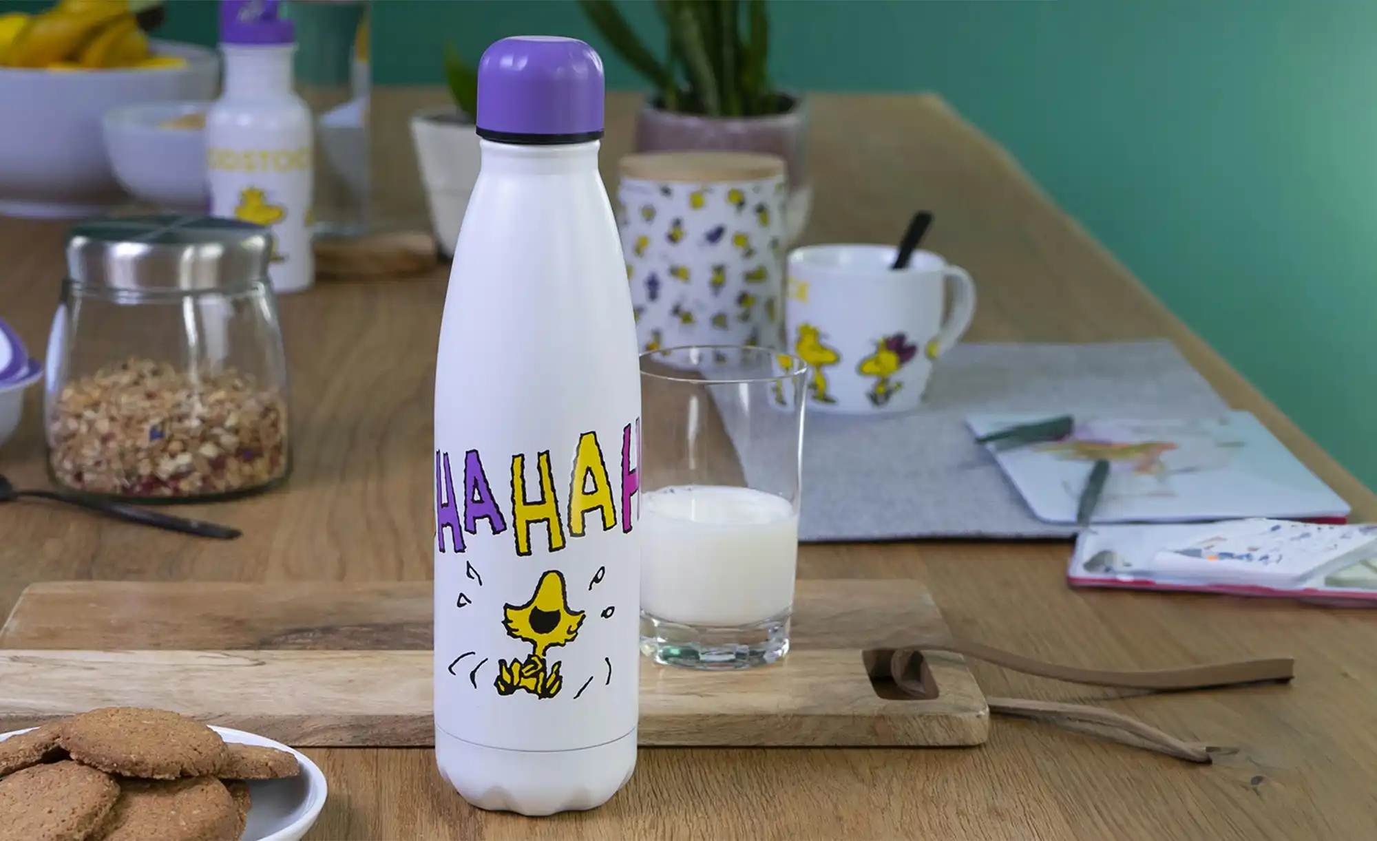 Isolierflasche Peanuts