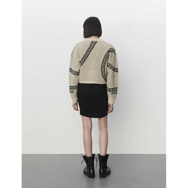 2NDDAY 2ND Chain TT - Soft Jacquard Black chain