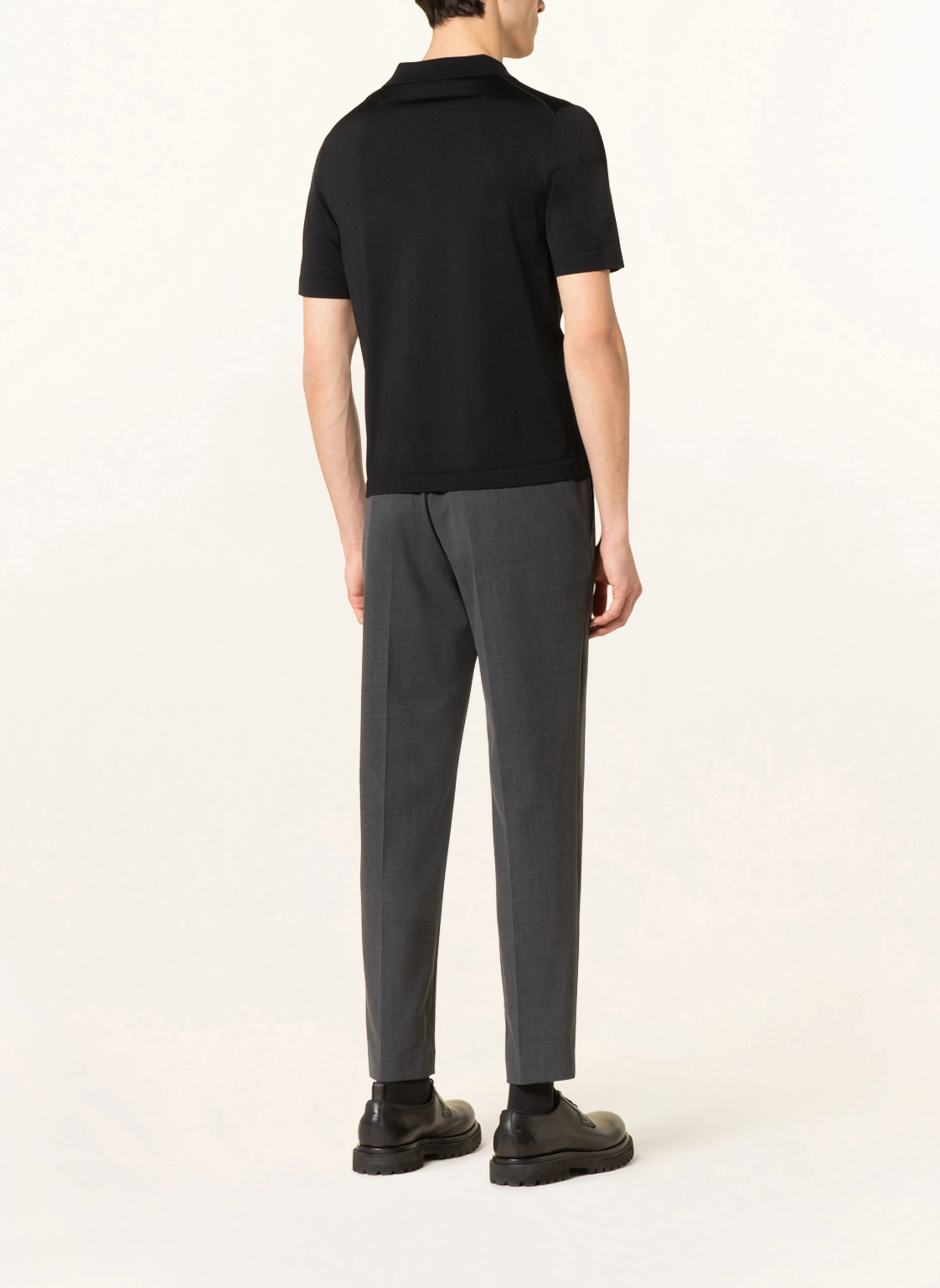 SANDRO Strick-Poloshirt