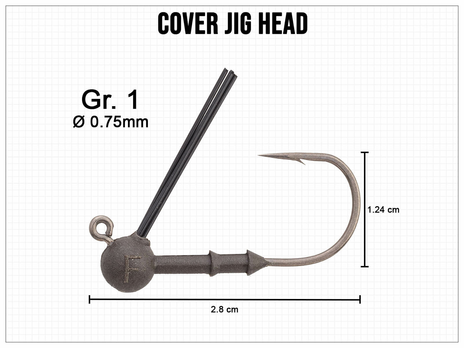 reins Cover Jig Heads (Reins)