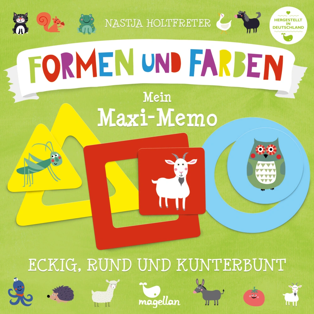 Formen und Farben – Mein Maxi Memo