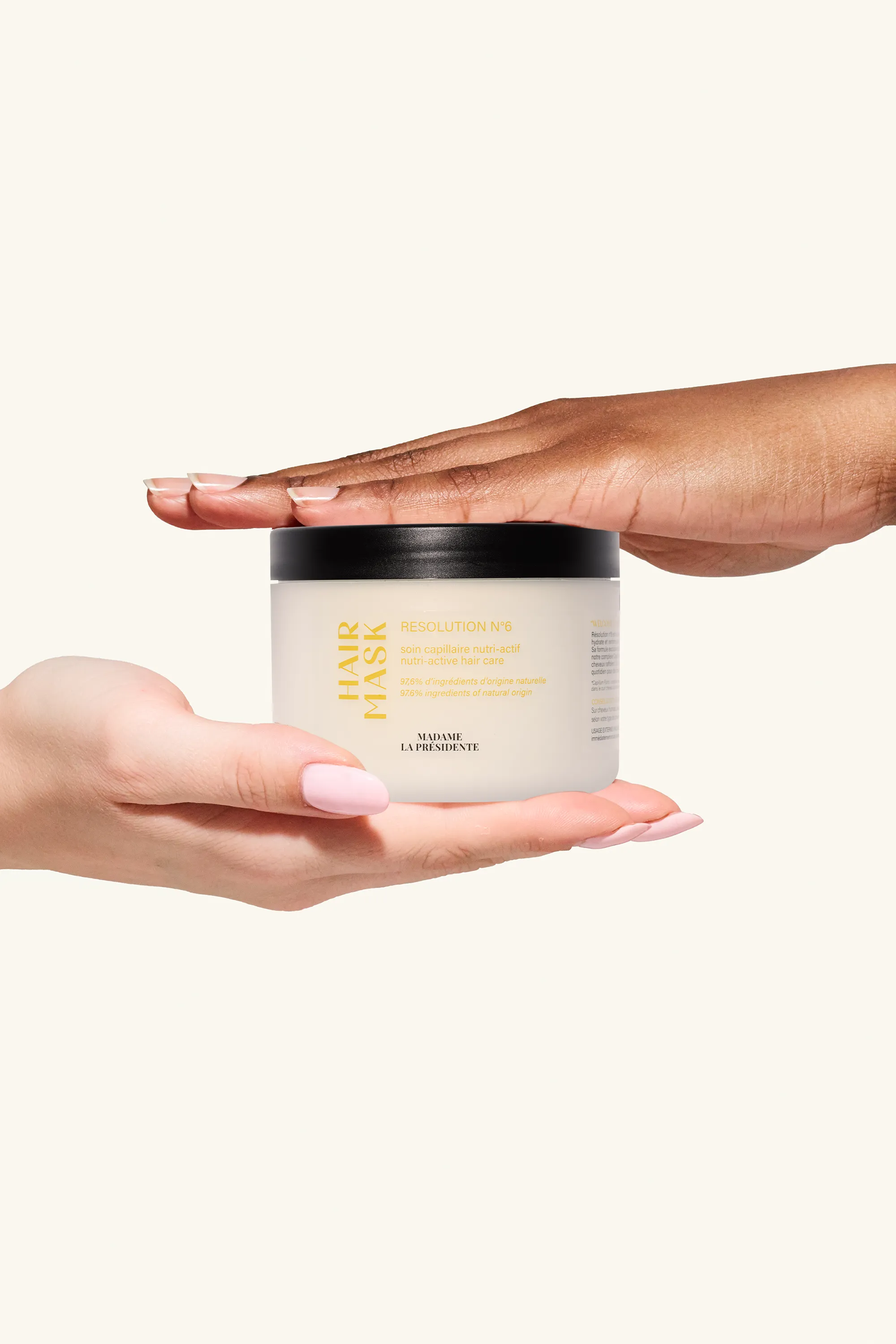 Madame La Présidente Masque nutri-actif Résolution N°6-240 ml