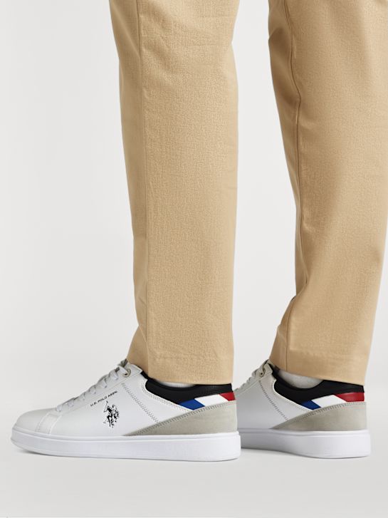 U.S. Polo Halbschuh Weiss