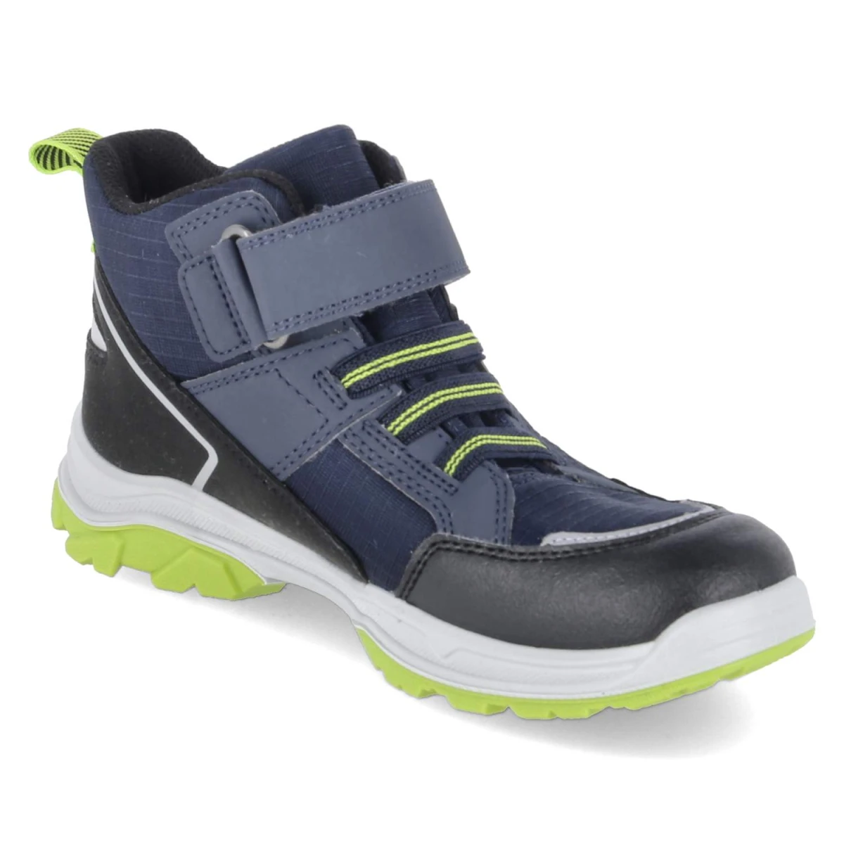SuperfitWinterboots JUPITER - BLAU/HELLGRÜN