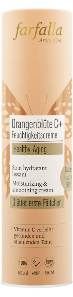 Farfalla Orangenblüte C+ Feuchtigkeitscreme<br>30 ml, Tube, Creme