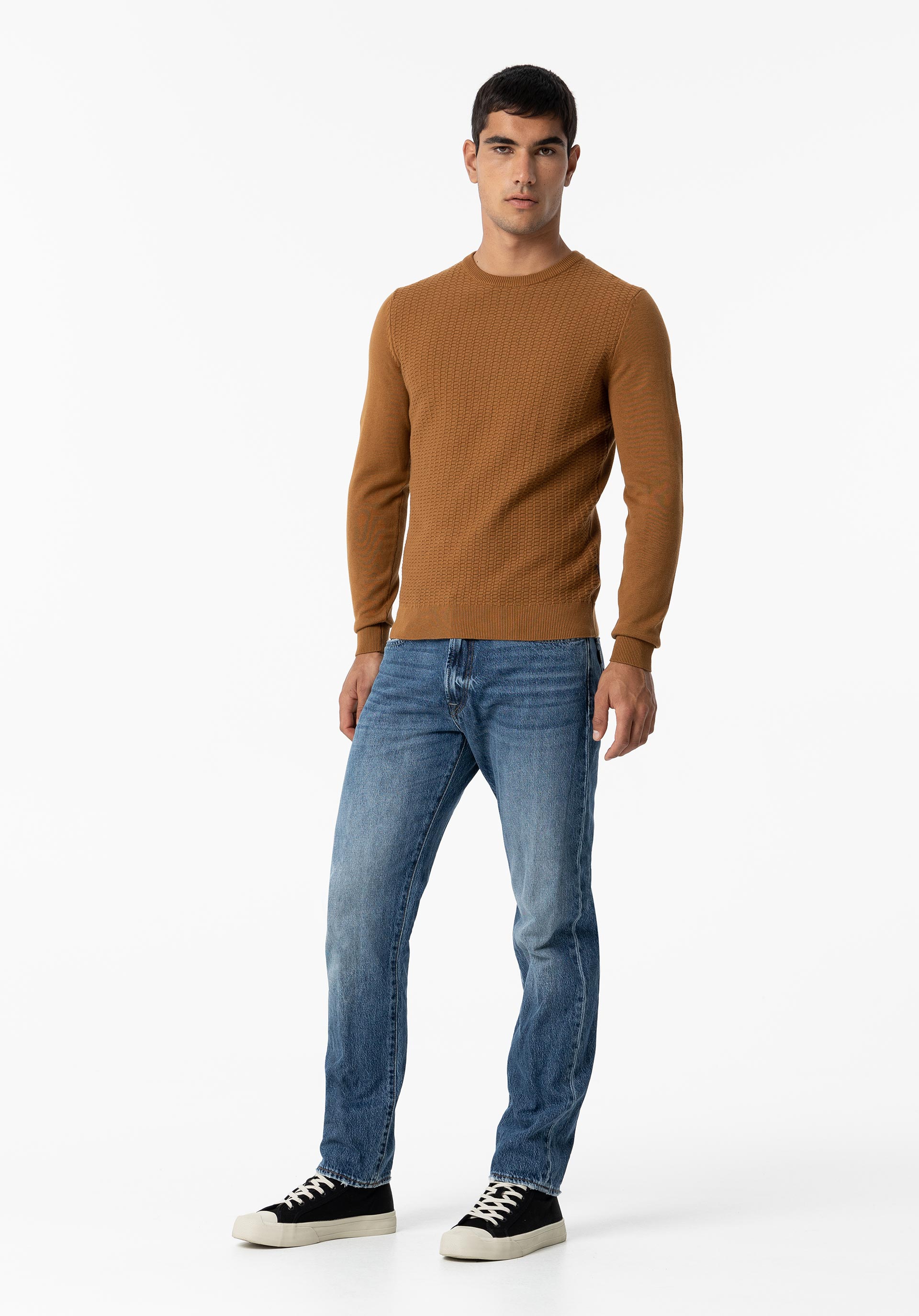Camisola de Malha com Jacquard