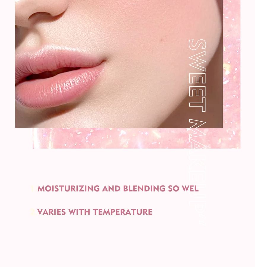 Pudaier - Temperatuurverandering Glazige Highlighting Blush