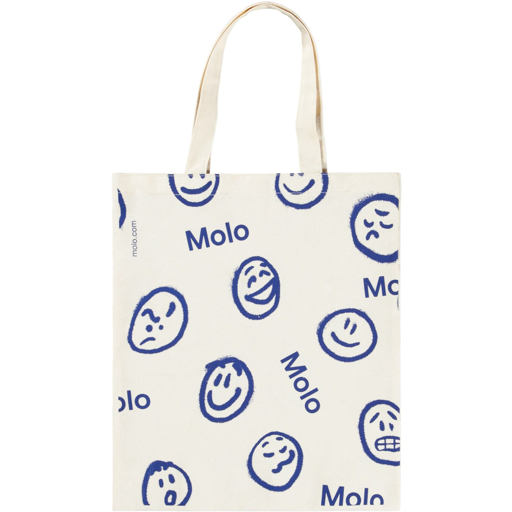 Køb Molo Blue Smile Shopping Taske