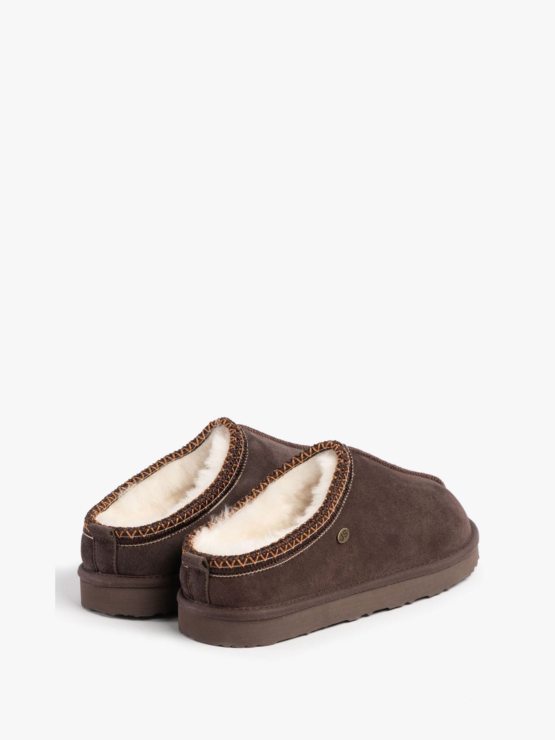 Bruin - Just Sheepskin Heren Miles Pantoffels