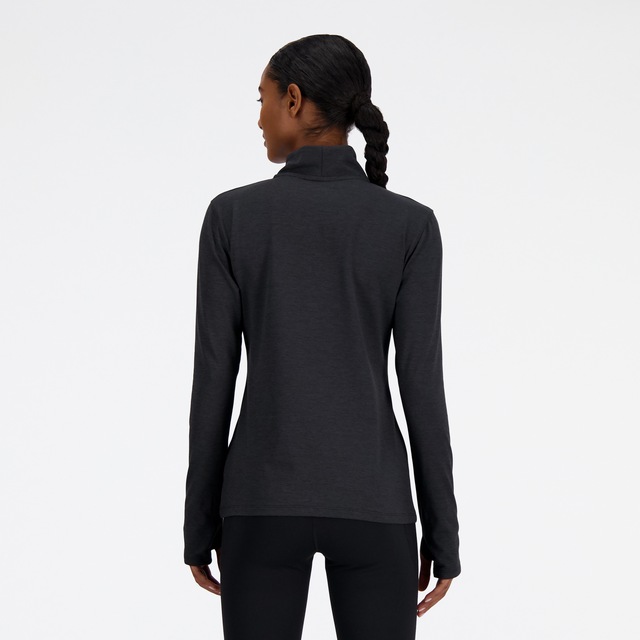 New Balance Laufshirt »SPORT ESSENTIALS SPACE DYE 1/4 ZIP«, 1 tlg.