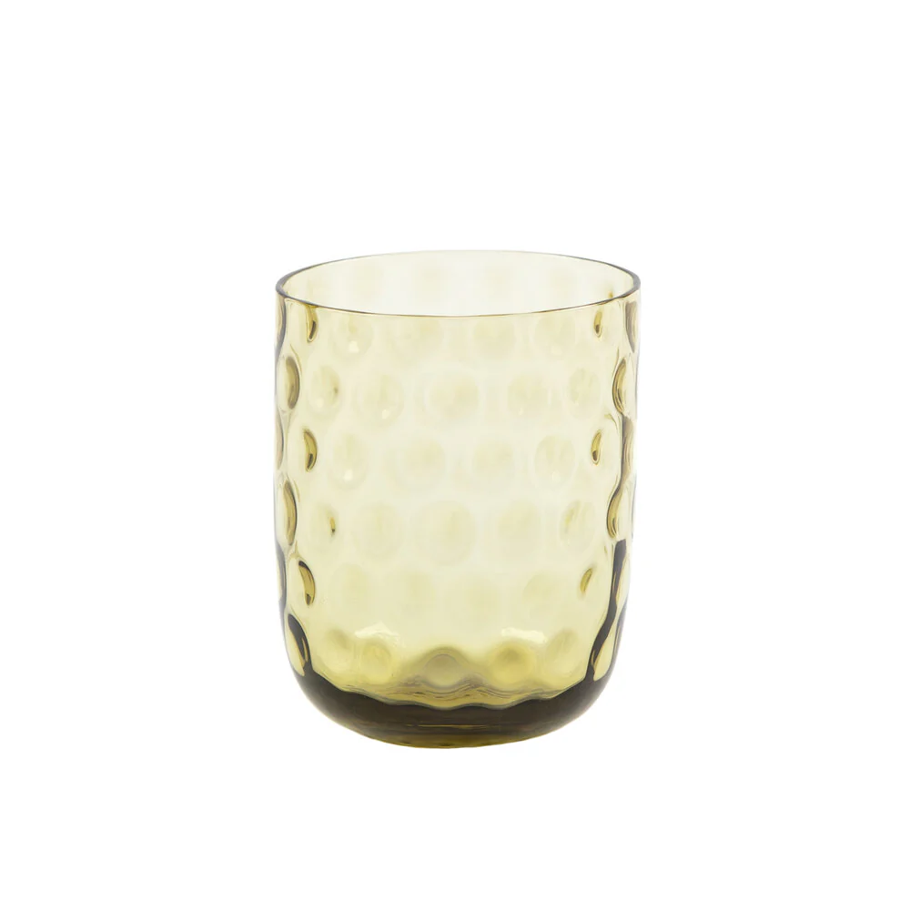 Kodanska  Danish Summer Tumbler glas, Olive Green - 25 cl