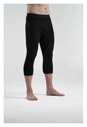 Legging 3/4 Devold Jakta Merino 200 Noir Homme
