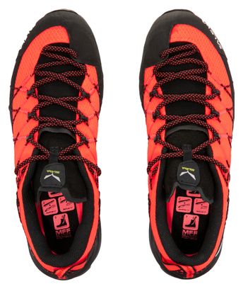 Chaussures d'Approche Femme Salewa Wildfire 2 Corail/Noir