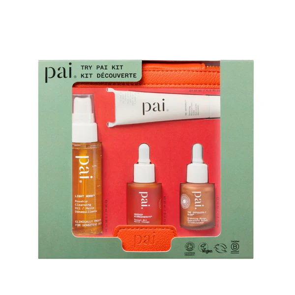 Pai skincare Kit Découverte Pai 1 trousse avec 4 produits