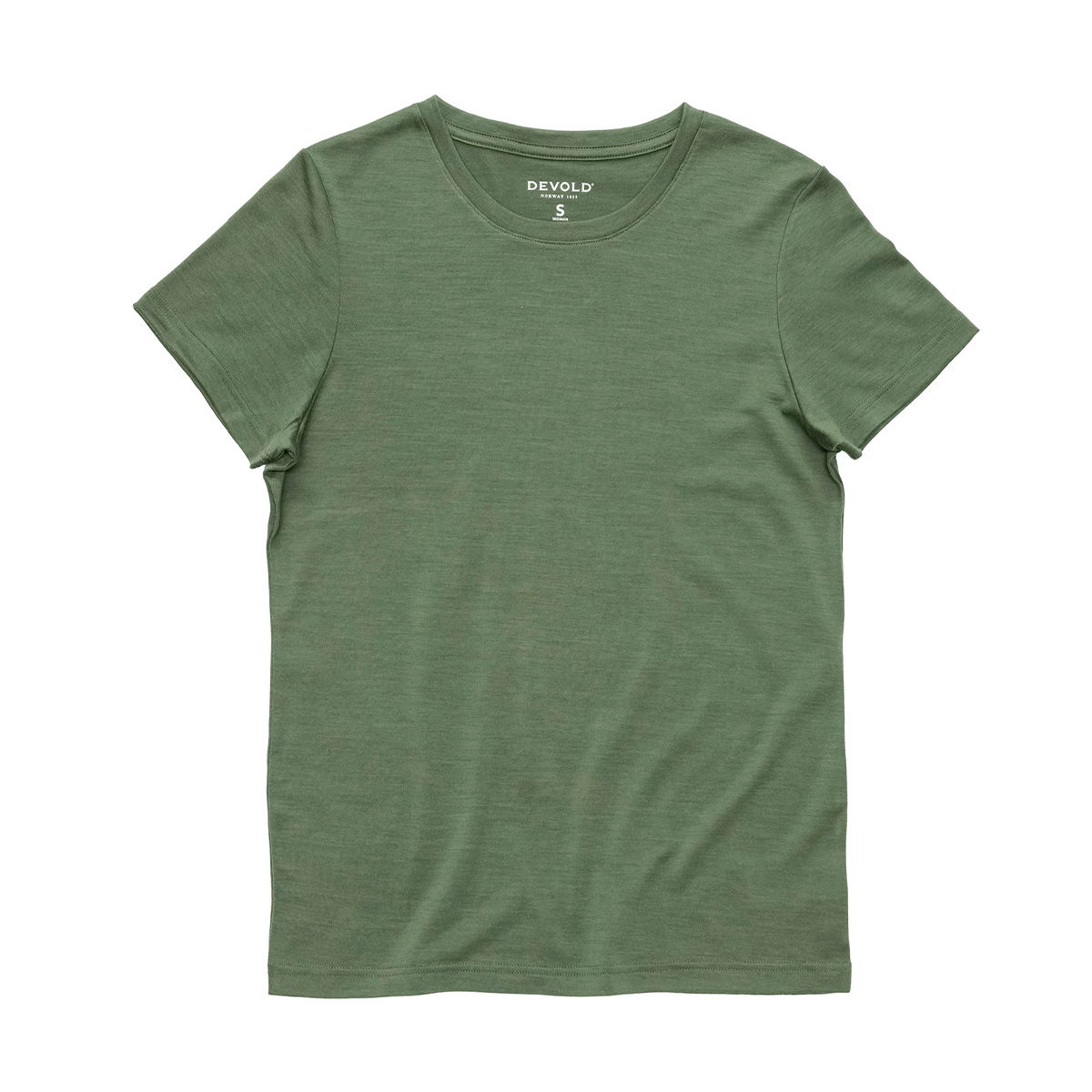 Devold Classic Merino 150 T-shirt, dame (Forest)