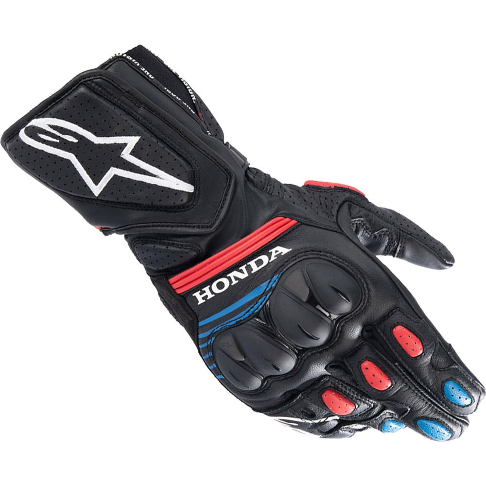 Alpinestars - Gants Honda SP-8 V3 Noir / Rouge / Bleu