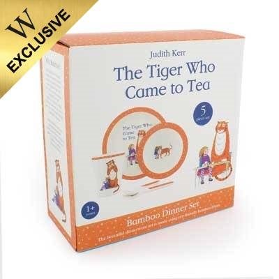 Tiger Who Came to Tea Bamboo Dinner Set