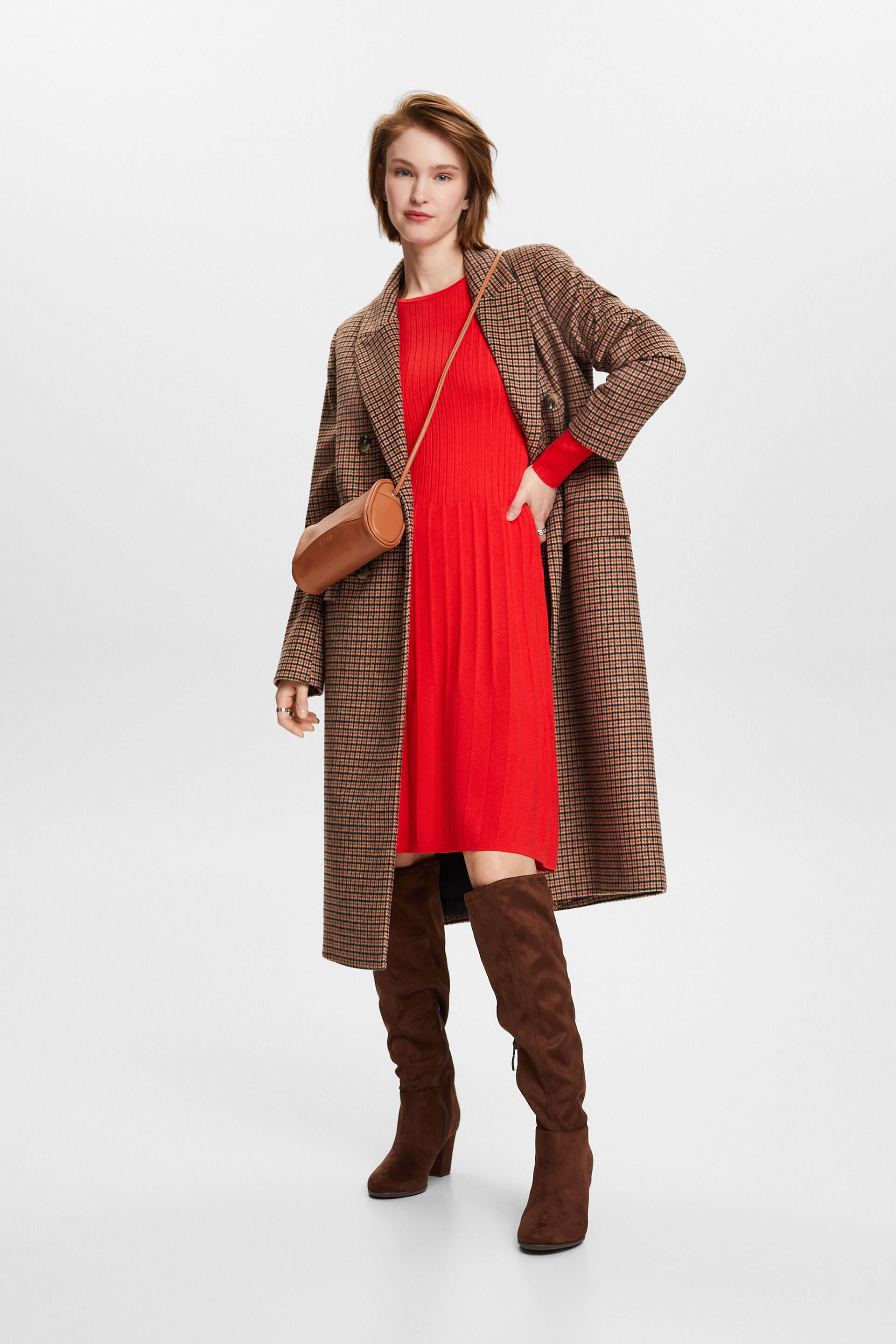 Dresses flat knitted