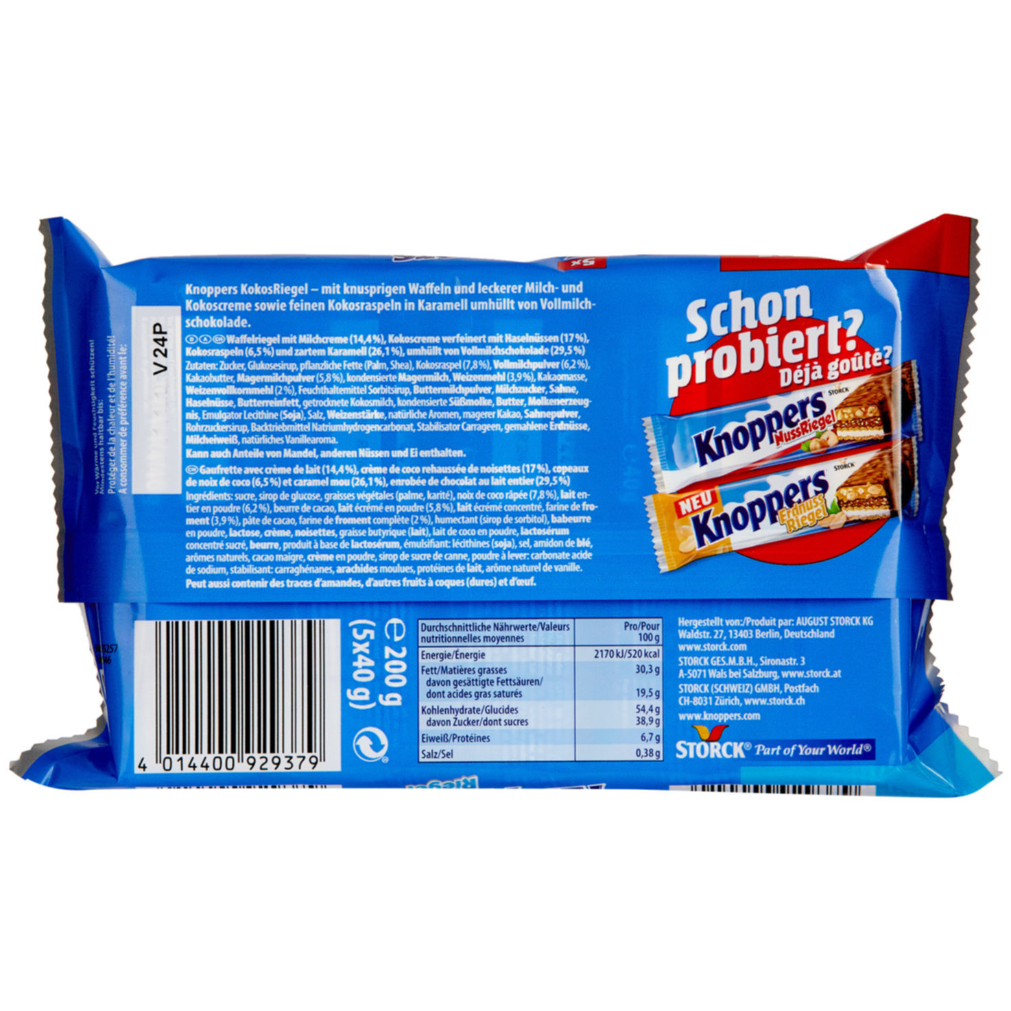 Knoppers Kokosriegel