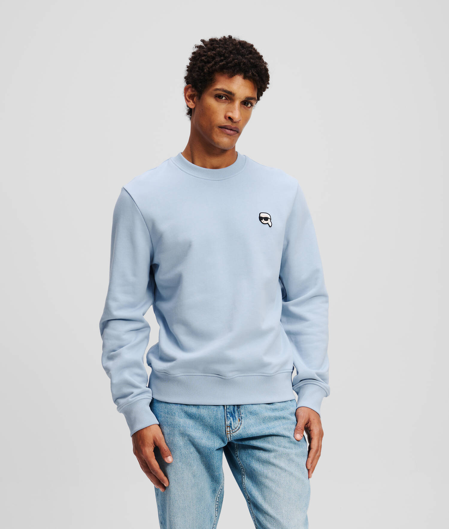 SWEAT-SHIRT IKON - Chambray doux