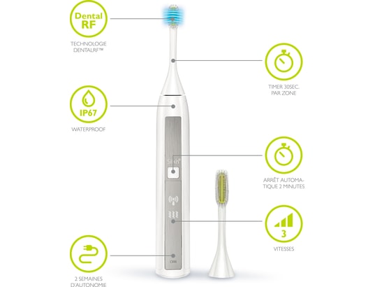SILKN - Brosse à dent électrique TOOTH WAVE TW1PE1001 Radios Fréquences