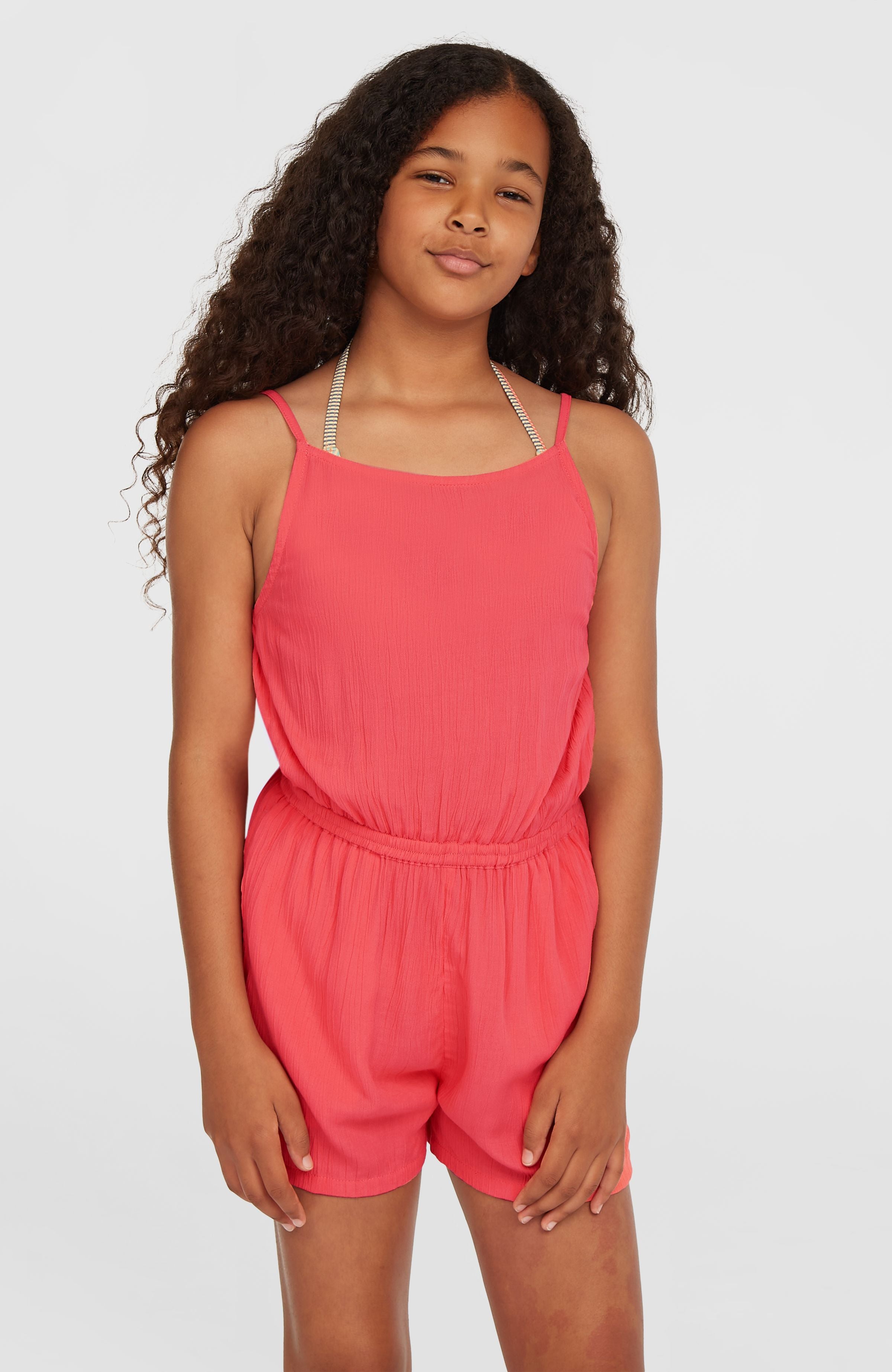 Summer geweven playsuit