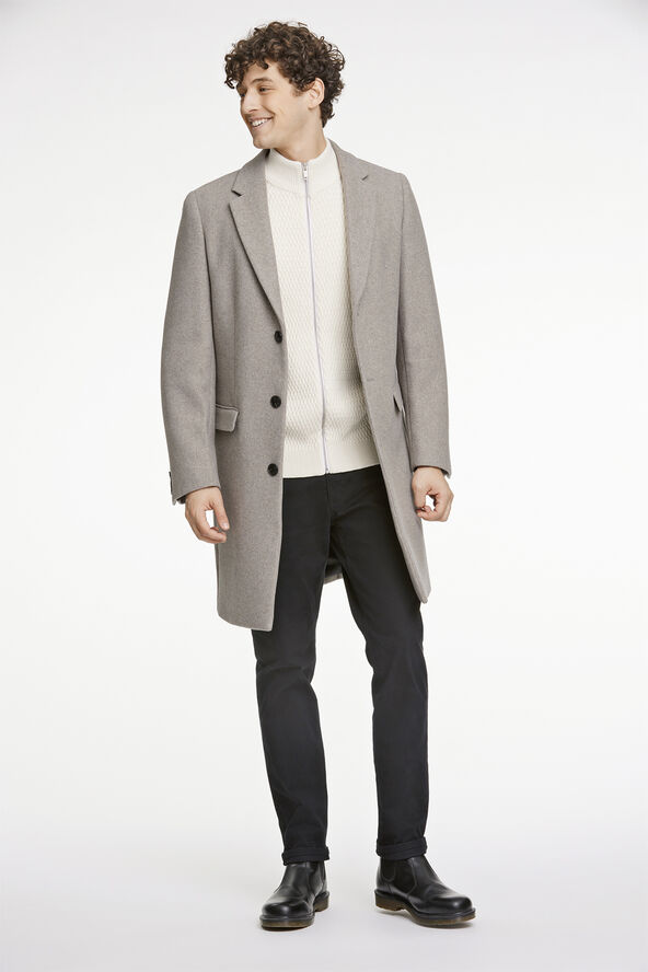 Lindbergh Recycled wool coat Grå