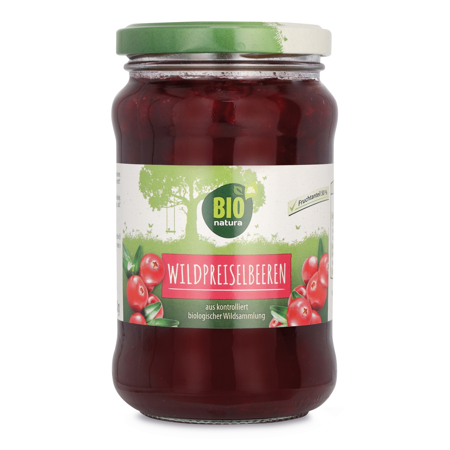 BIO NATURA BIO-Wildpreiselbeeren 400 g